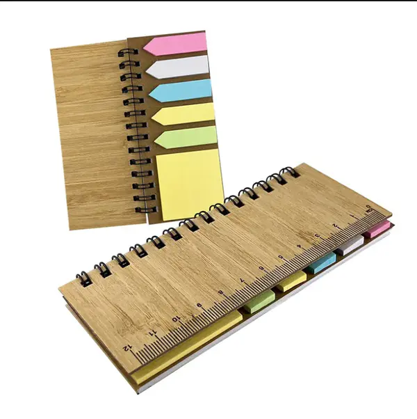 Bamboo Colored Sticky Note Pads