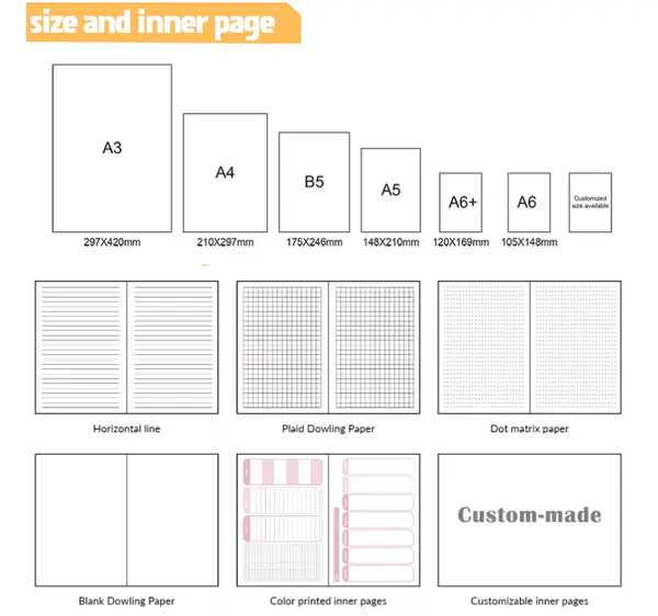 Business Notebook Set Can Be Printed logo Company Gift Advertising Gift Leather Notebook with Pen