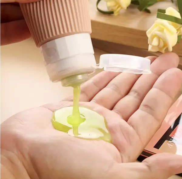 BPA-Free 3oz 90ml Silicone Squeeze Bottles