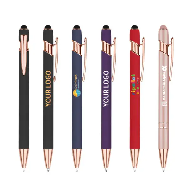 METAL Rose Gold Ballpoint Pens 