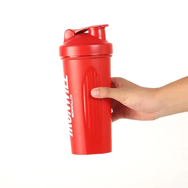 Sports Bottle Custom Logo & Snap Lid Drinks Shaker