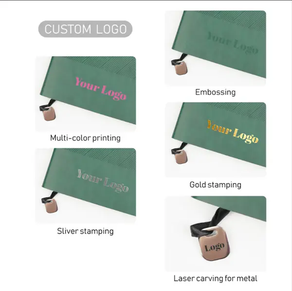 Leather Notebook Pen Set