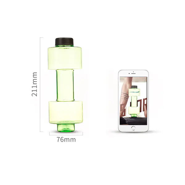 19OZ Dombbell sport water bottle