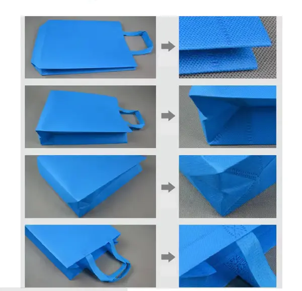 Tote Bag PP Non Woven Vest Shopping Bag With Logos for Shopping Supermarket