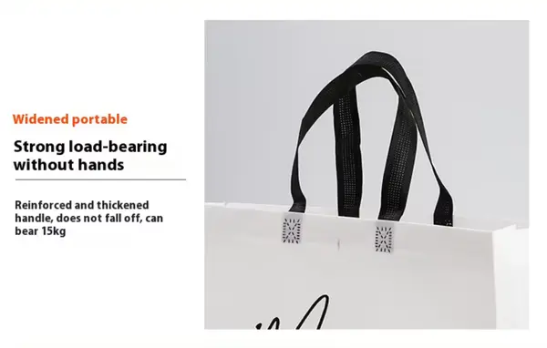 hopping Tote Bag Personalized Promotional Reusable Non Woven Bag