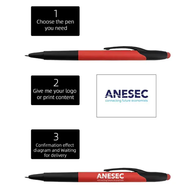 3in 1 Multi Colo touch screen pen